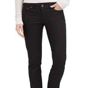 NWOT Prana Black Super Soft Cuff Jean  Size 2